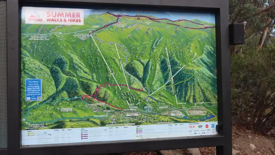 Mount Kosciuszko map